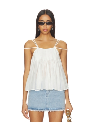 Lovers and Friends Poppy Top in White. Size XS. Also in S, M, XL.