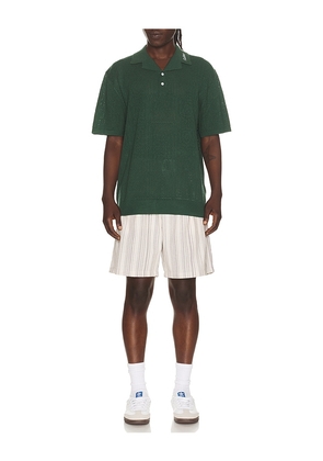 Malbon Arena Short in Cream. Size 30. Also in 31, 32, 34, 36.