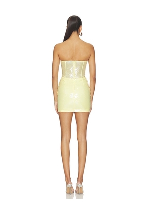 The New Arrivals by Ilkyaz Ozel Pamela Dress in Yellow. Size 36/4. Also in 38/6.