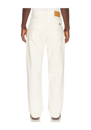Nudie Jeans Rad Rufus Jeans in Cream. Size 30. Also in 31, 32, 34, 36.