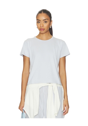 LESET The Margo Tee in Baby Blue. Size XS. Also in S, M, L.