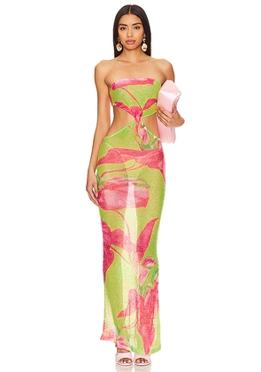 retrofete Fontelina Dress in Green. Size S. Also in M.