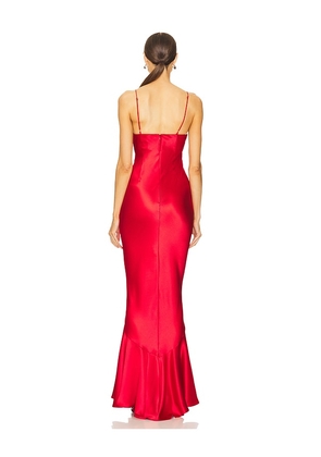 retrofete Rosalia Dress in Red. Size XL. Also in L.