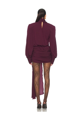 Rowen Rose x REVOLVE Abito Long Sleeve Dress in Purple. Size 40/6. Also in 36/2.