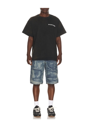 Ryoko Rain Poet Silhouette Tee in Black. Size S. Also in L, M, XL/1X.