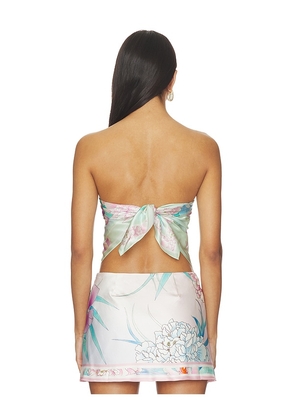 retrofete Alivia Top in Mint,Pink. Size XS/S. Also in M/L.