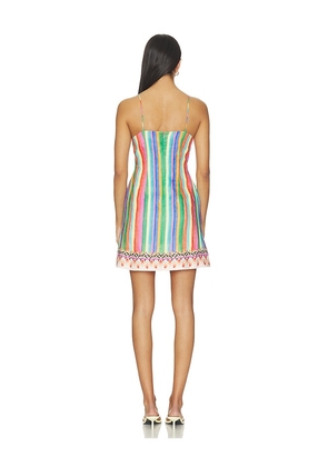 SALONI Boa Dress in Pink. Size 0. Also in 10, 12, 2, 4, 6, 8.