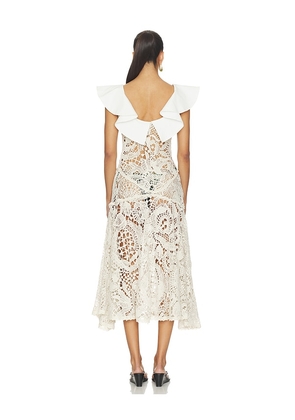 SIEDRES Caenes Dress in Cream. Size 34. Also in 40.