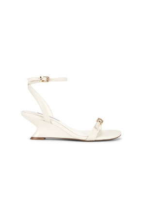 Steve Madden Zaloma Strappy Sandal in Cream. Size 6. Also in 6.5, 7, 7.5, 8, 8.5, 9, 9.5, 10.