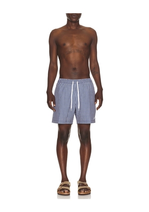 Rhone 5.5 R&R Lined Swim Trunk in Navy. Size S. Also in L, XL/1X, XXL/2X.