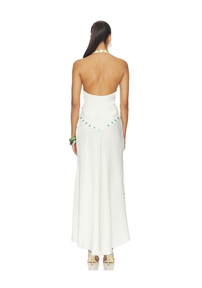 SIEDRES Vicka Dress in White. Size 34. Also in 36, 38.