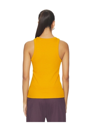 Vince Scoop Neck Tank in Tangerine. Size XXS. Also in S, L.
