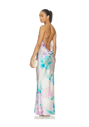 retrofete Keaton Maxi Dress in Rose. Size XXS. Also in XS, S, M, L, XL.