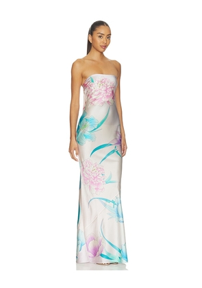 retrofete Keaton Maxi Dress in Rose. Size XXS. Also in L, M, XL, XS.
