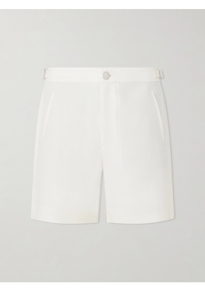 God's True Cashmere - Straight-Leg Linen-Twill Shorts - Men - White - S