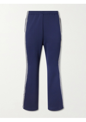 KAPITAL - Straight-Leg Striped Jersey Sweatpants - Men - Blue - 1