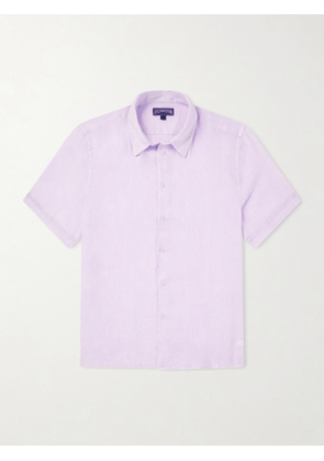 Vilebrequin - Courbis Linen Shirt - Men - Pink - S