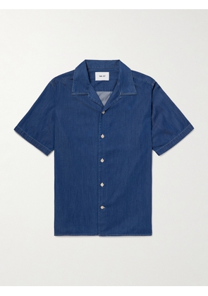 NN07 - Julio 5765 Cotton-Chambray Shirt - Men - Blue - S