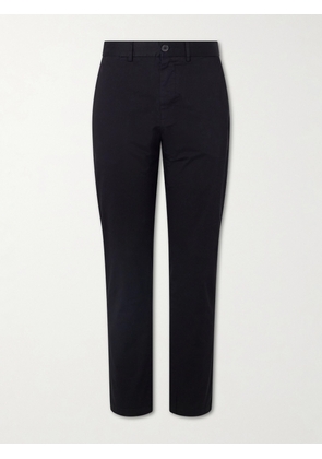 Onia - Straight-Leg Cotton-Blend Trousers - Men - Black - UK/US 30