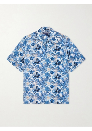 Vilebrequin - Charli Camp-Collar Printed Shirt - Men - Blue - S