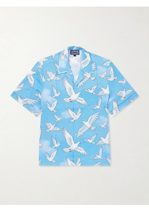 Vilebrequin - 3.Paradis Chelly Printed Camp-Collar Linen Shirt - Men - Blue - S