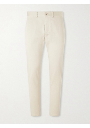 Onia - Straight-Leg Cotton-Blend Trousers - Men - Neutrals - UK/US 30