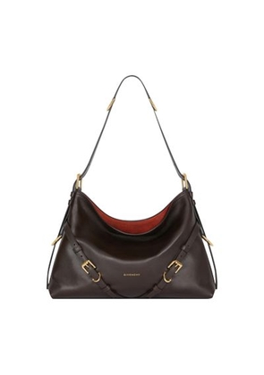 Voyou medium shiny leather bag