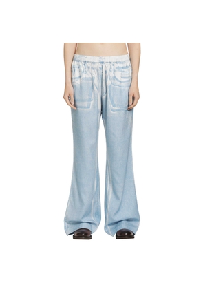 Printed Wide Leg Trousers
