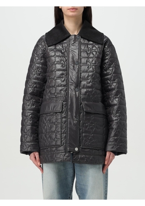 GANNI Jacket Woman color Charcoal