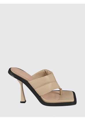 ANDREADAMO Heeled Sandal Woman color Nude