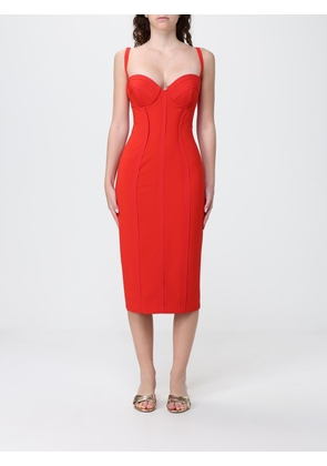 ELISABETTA FRANCHI Dress Woman color White