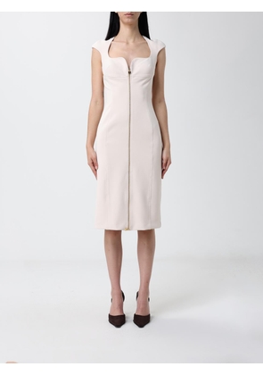 ELISABETTA FRANCHI Dress Woman color Beige