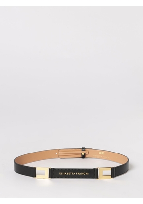 ELISABETTA FRANCHI Belt Woman color Black