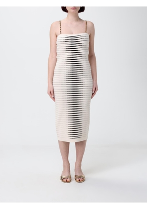 ELISABETTA FRANCHI Dress Woman color Butter