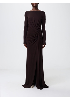 ELISABETTA FRANCHI Dress Woman color Brown