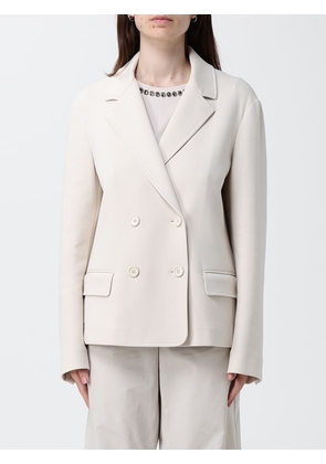 'S MAX MARA Jacket Woman color Cream