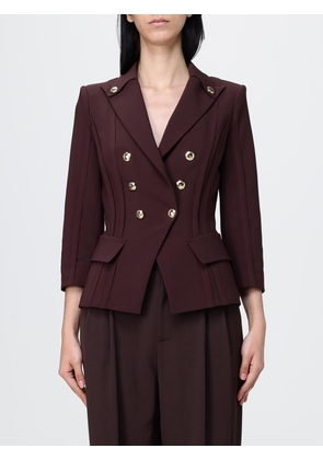 ELISABETTA FRANCHI Jacket Woman color Cocoa