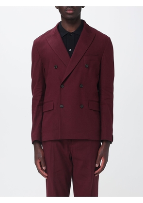 PAOLO PECORA Jacket Men color Red