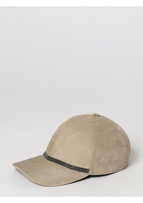 BRUNELLO CUCINELLI Hat Woman color Grey