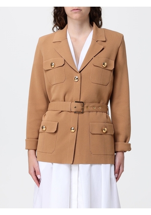 ELISABETTA FRANCHI Jacket Woman color Brown
