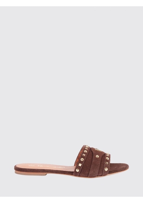 VIA ROMA 15 Heeled Sandal Woman color Brown