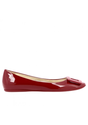 ROGER VIVIER Gommette patent leather ballerina