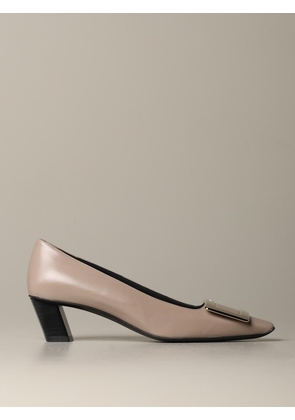 ROGER VIVIER Belle Vivier leather pumps