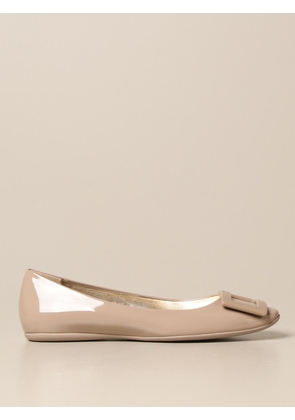 ROGER VIVIER Ballerina Gommette in patent leather