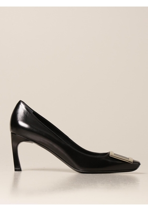 ROGER VIVIER Trompette pumps in leather