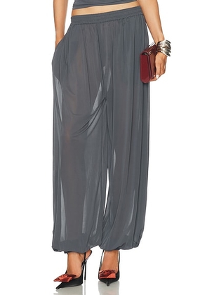 Ronny Kobo Dickens Pant in Charcoal - Charcoal. Size L (also in S, M).
