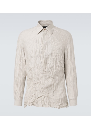 Zegna Striped silk shirt