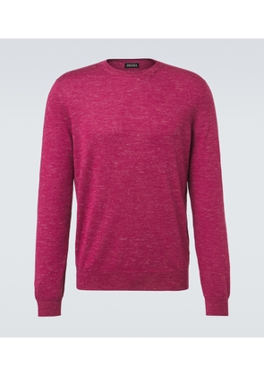 Zegna Silk, cashmere, and linen sweater