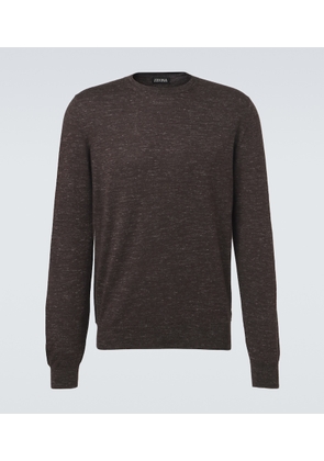 Zegna Silk, cashmere, and linen sweater