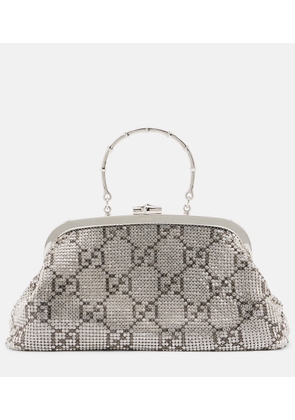 Gucci Evening Medium crystal-embellished clutch